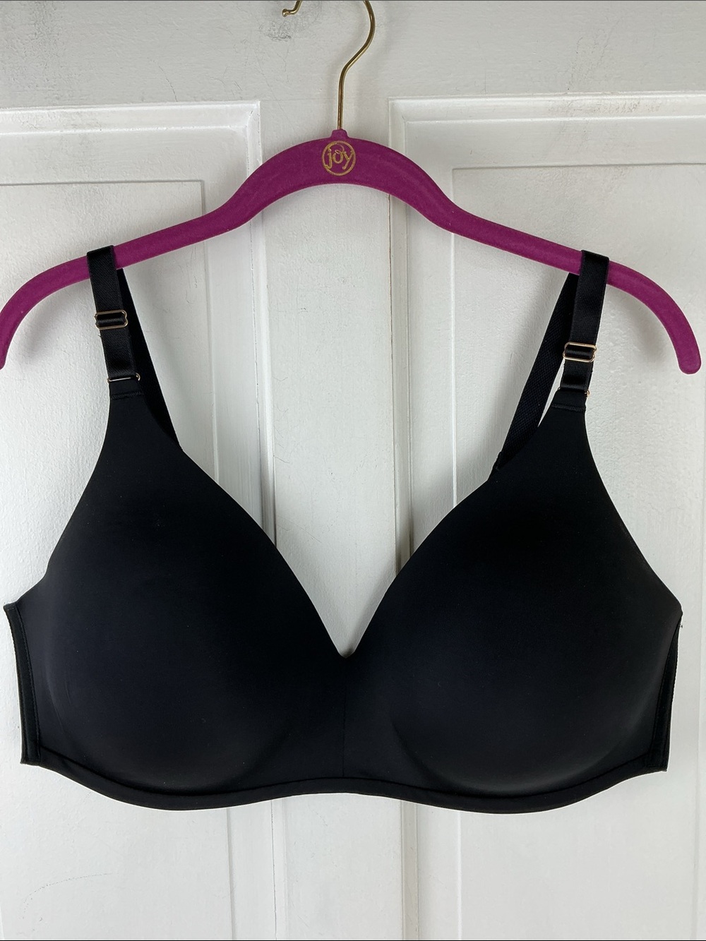 Soma Vanishing 360 Wireless Bra Black 40D